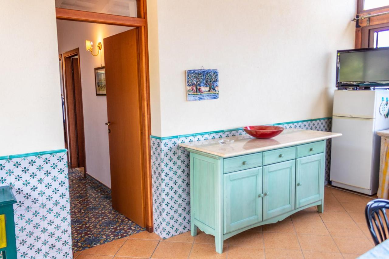 Villa Verde Con Vista Sul Mare San Vito Lo Capo Eksteriør billede
